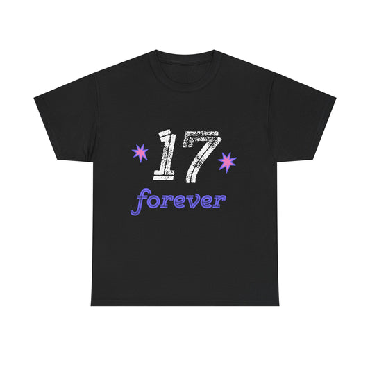 17 Forever Unisex Heavy Cotton Tee - snazzymerch
