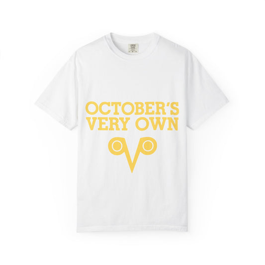 October’s Very Own Bold Logo Dyed Tshirt Printify