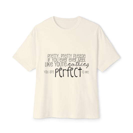 Fearless Vibes Unisex Oversized Boxy Tee - snazzymerch