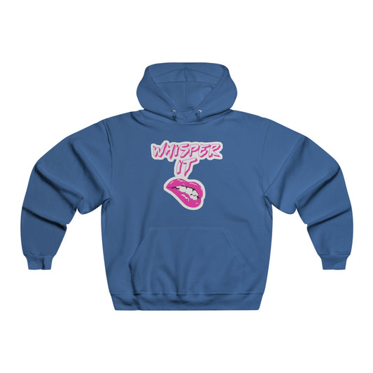 Whisper Lips Men's NUBLEND® Hooded Sweatshirt - snazzymerch
