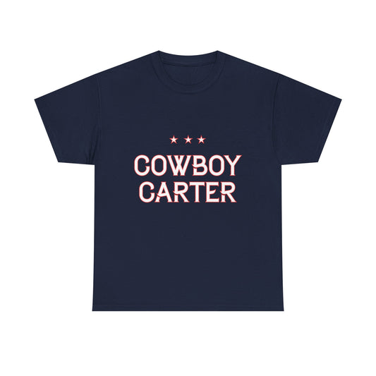 Western Cowboy Unisex Heavy Cotton Tee - snazzymerch