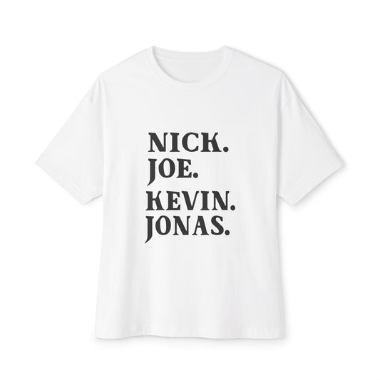 Retro Pop Art Unisex Oversized Boxy Tee - snazzymerch