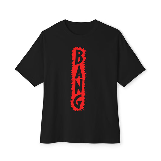 Comic Pop “BANG” Unisex Oversized Boxy Tee - snazzymerch