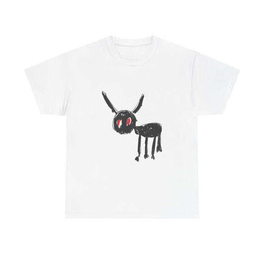 Demon Sketch Heavy Cotton Tee Printify