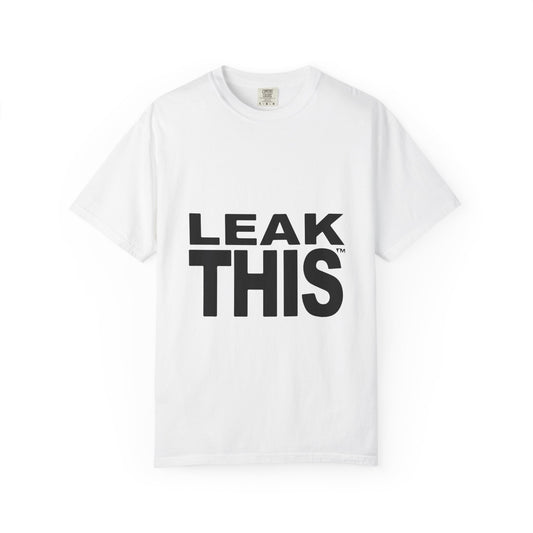 Bold Lettering Unisex Garment-Dyed T-shirt - snazzymerch