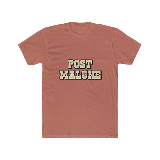 Unisex Cotton Tee – Post Malone Bold Design Printify
