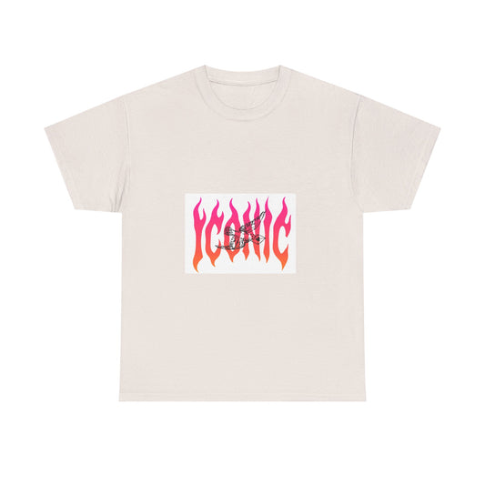 Flame Flight Iconic Unisex Heavy cotton tee Printify