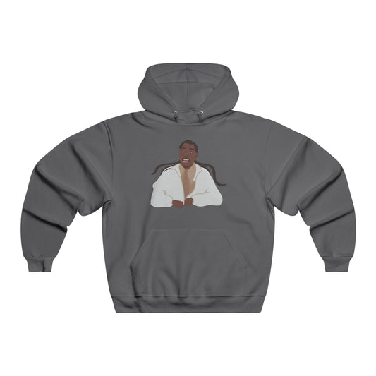 Vector Portrait Men's NUBLEND® Hooded Sweatshirt - snazzymerch