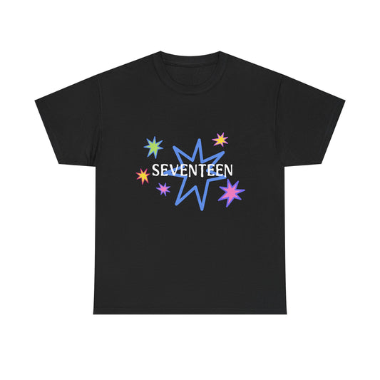 Starlight Seventeen Unisex Heavy Cotton Tee - snazzymerch