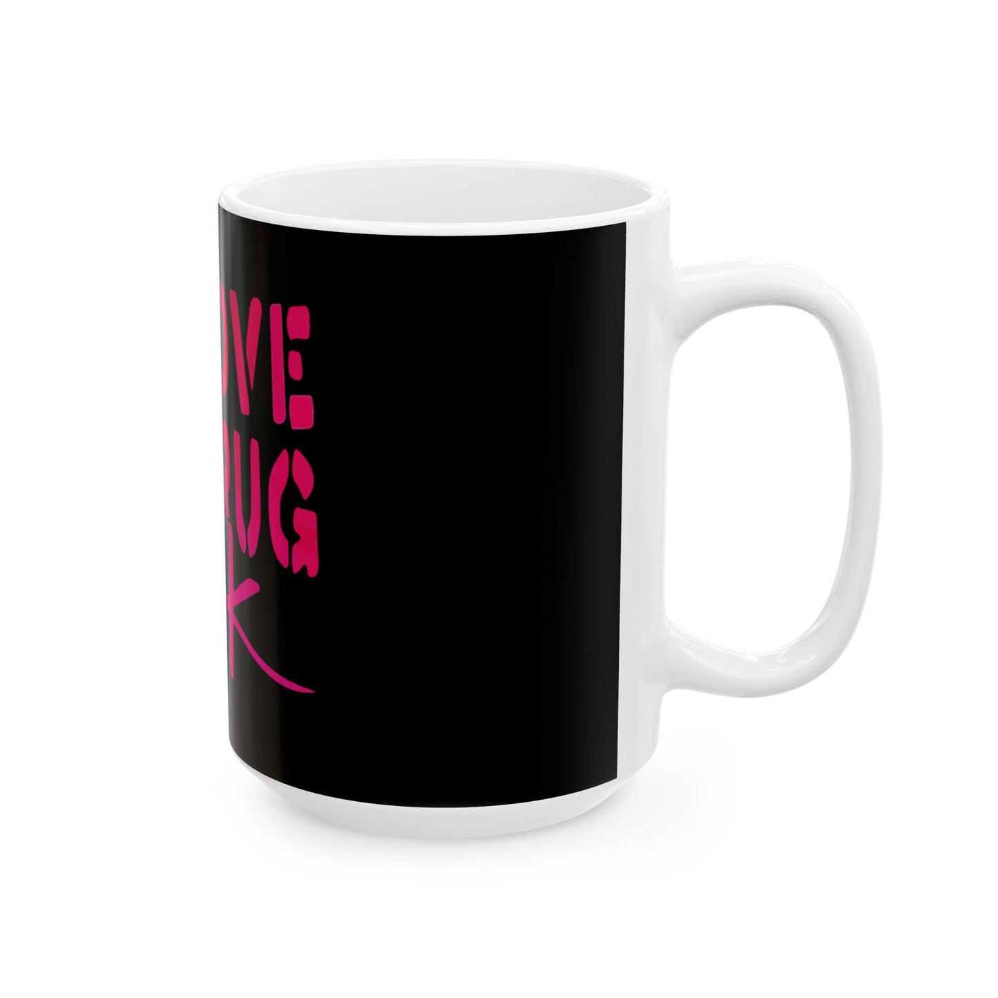 Love & Energy Ceramic Mug, (11oz, 15oz) - snazzymerch