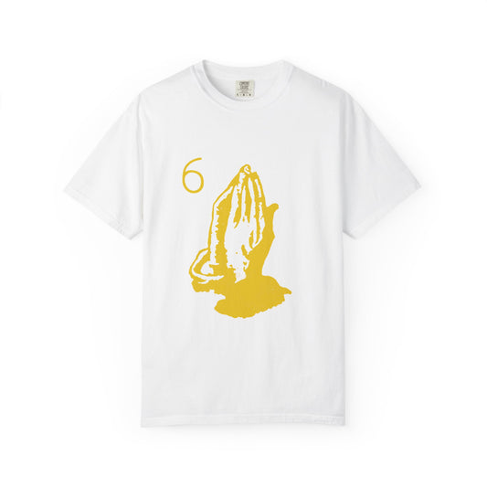 6 God Prayer Hands Dyed Tshirt Printify