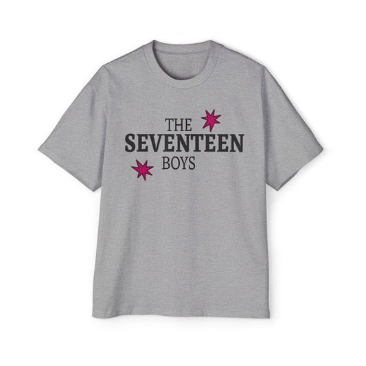 Starburst Seventeen Men's Heavy Oversized Tee - snazzymerch