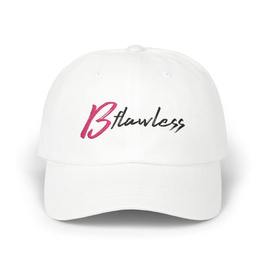 Bold Script “Be Flawless” Classic Dad Cap - snazzymerch