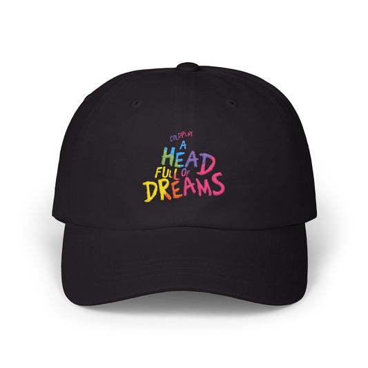 Classic Dad Cap — Coldplay’s Iconic A Head Full of Dreams Printify
