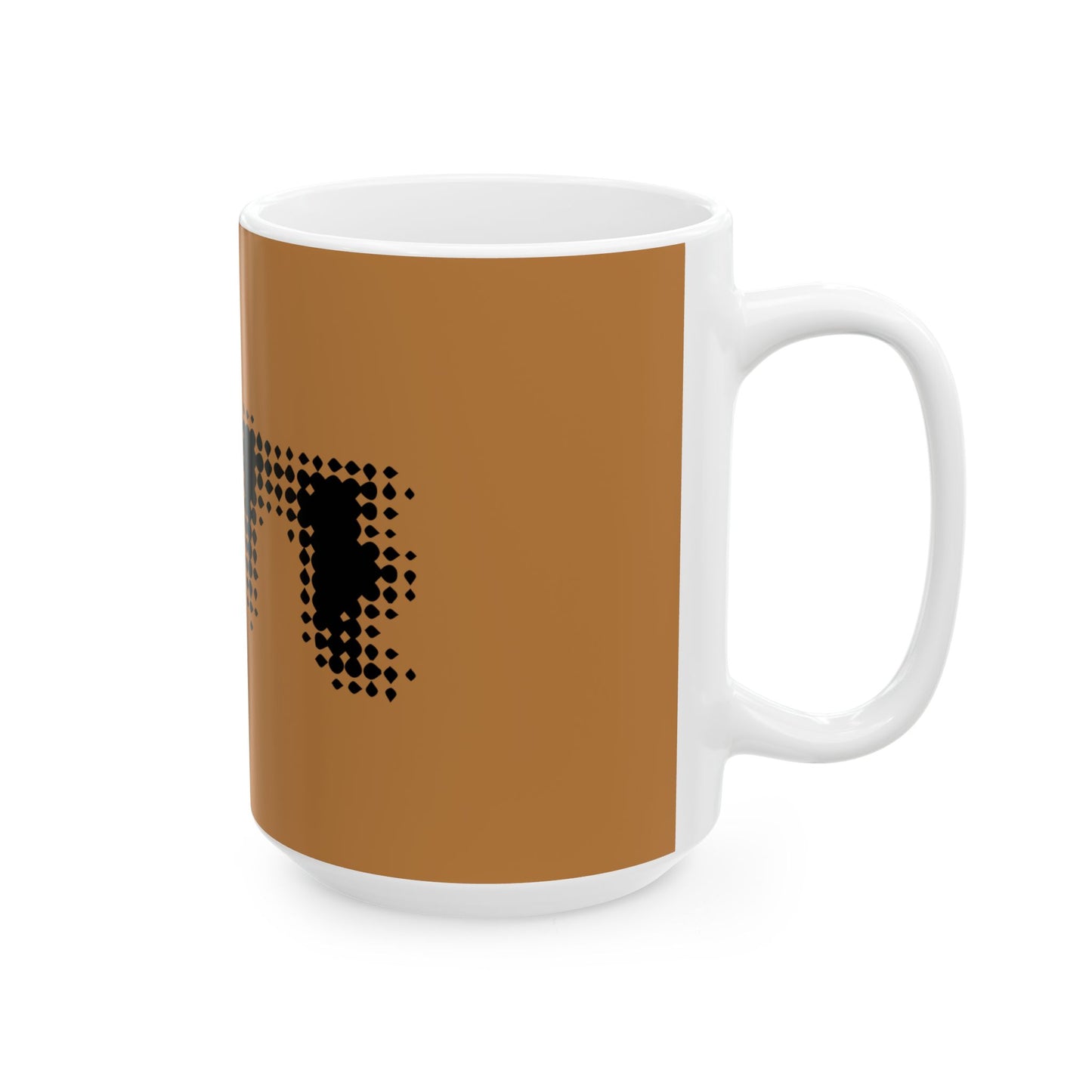 Outline Varsity Ceramic Mug, (11oz, 15oz) - snazzymerch