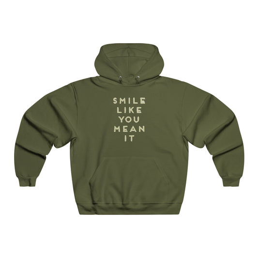 Glow-Inspired Quote Men's NUBLEND® Hooded Sweatshirt - snazzymerch