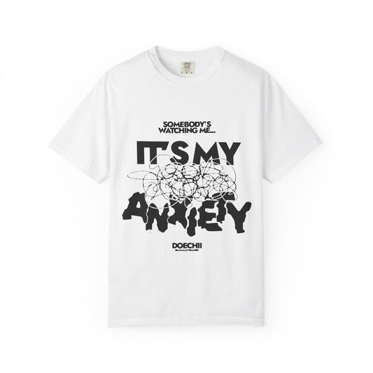 Block Font Quote Unisex Garment-Dyed T-shirt - snazzymerch