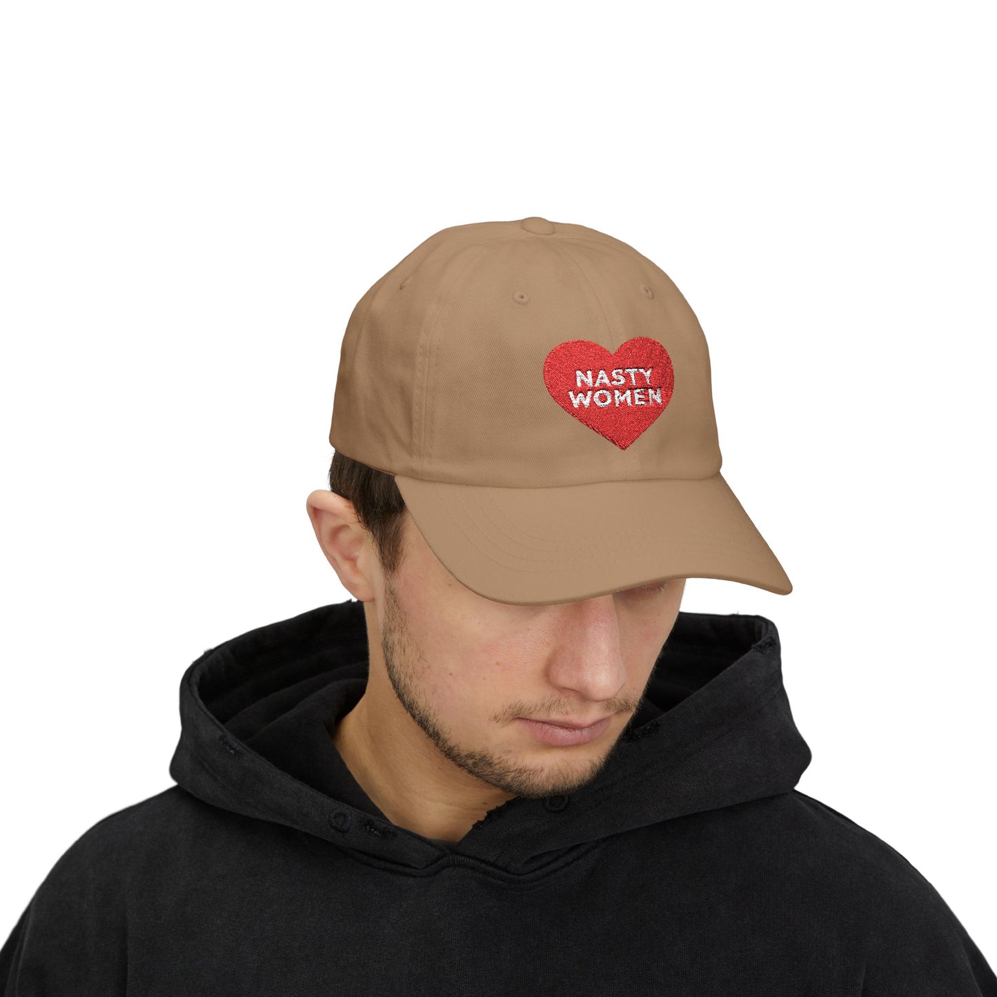 Nasty Women Heart Classic Dad Cap Printify