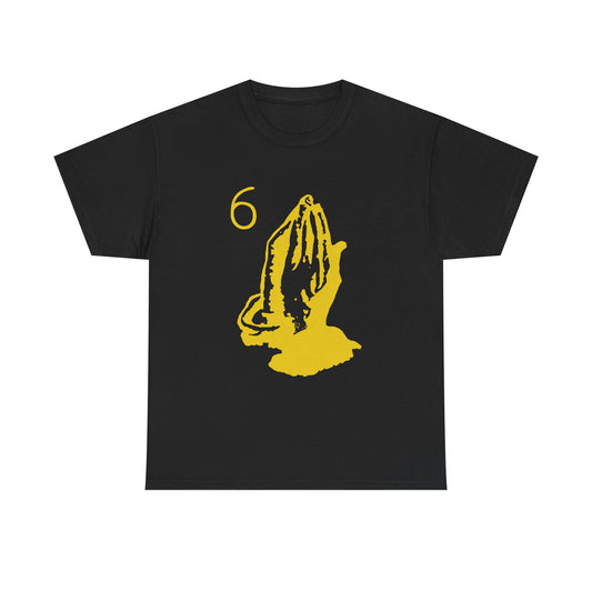 6 God Prayer Hands Heavy Cotton Tee Printify