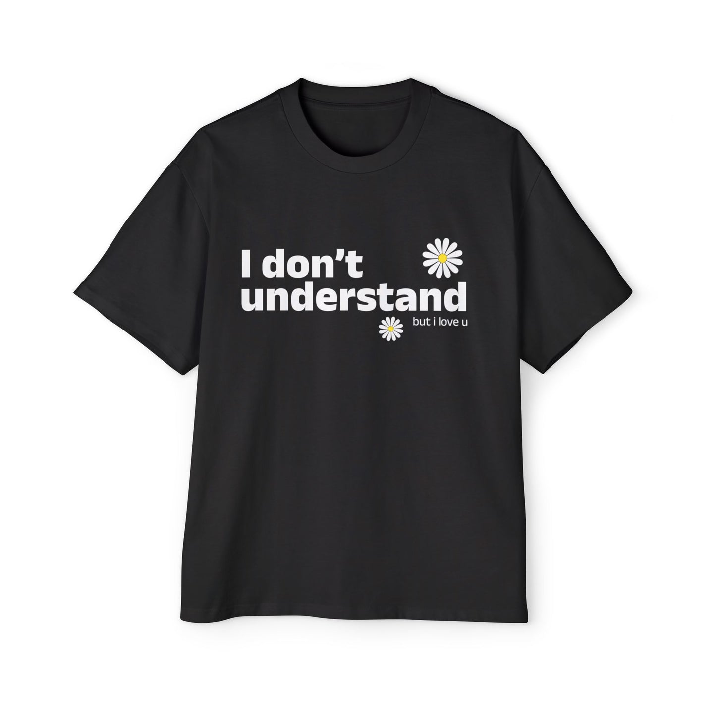 I Don’t Understand Men's Heavy Oversized Tee - snazzymerch