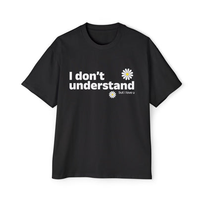 I Don’t Understand Men's Heavy Oversized Tee - snazzymerch