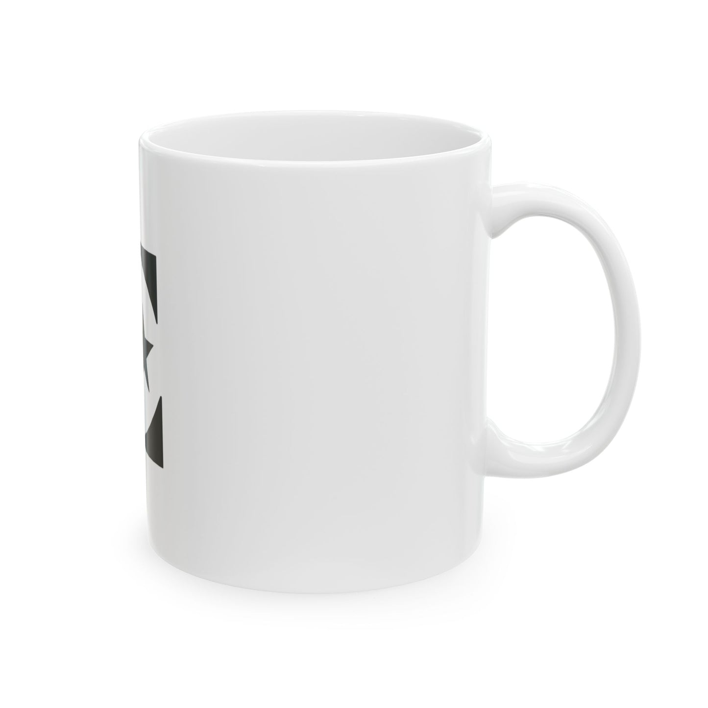 Black & White Portrait Ceramic Mug, (11oz, 15oz) - snazzymerch