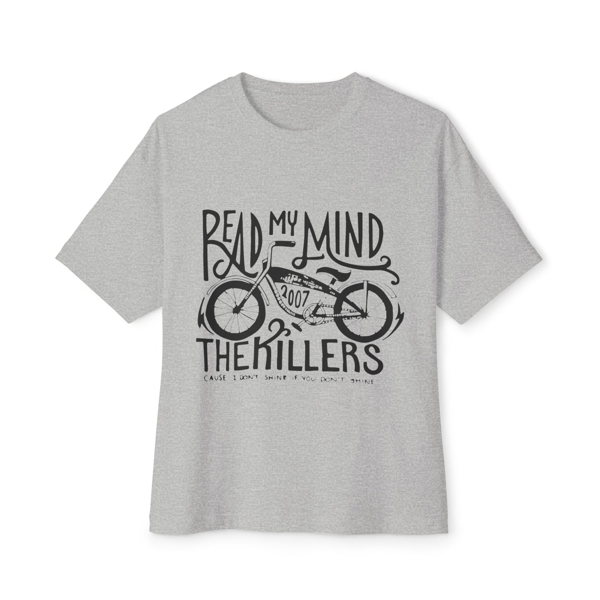 Dot Matrix-Inspired Unisex Oversized Boxy Tee - snazzymerch