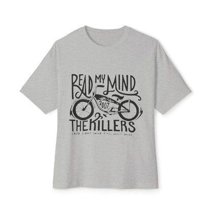 Dot Matrix-Inspired Unisex Oversized Boxy Tee - snazzymerch