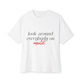 Muted World Unisex Oversized Boxy Tee - snazzymerch