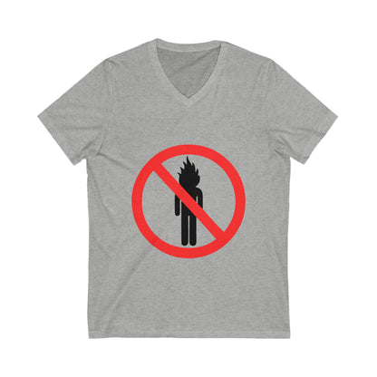 No Limits Warning Unisex jersey short Sleeve - snazzymerch