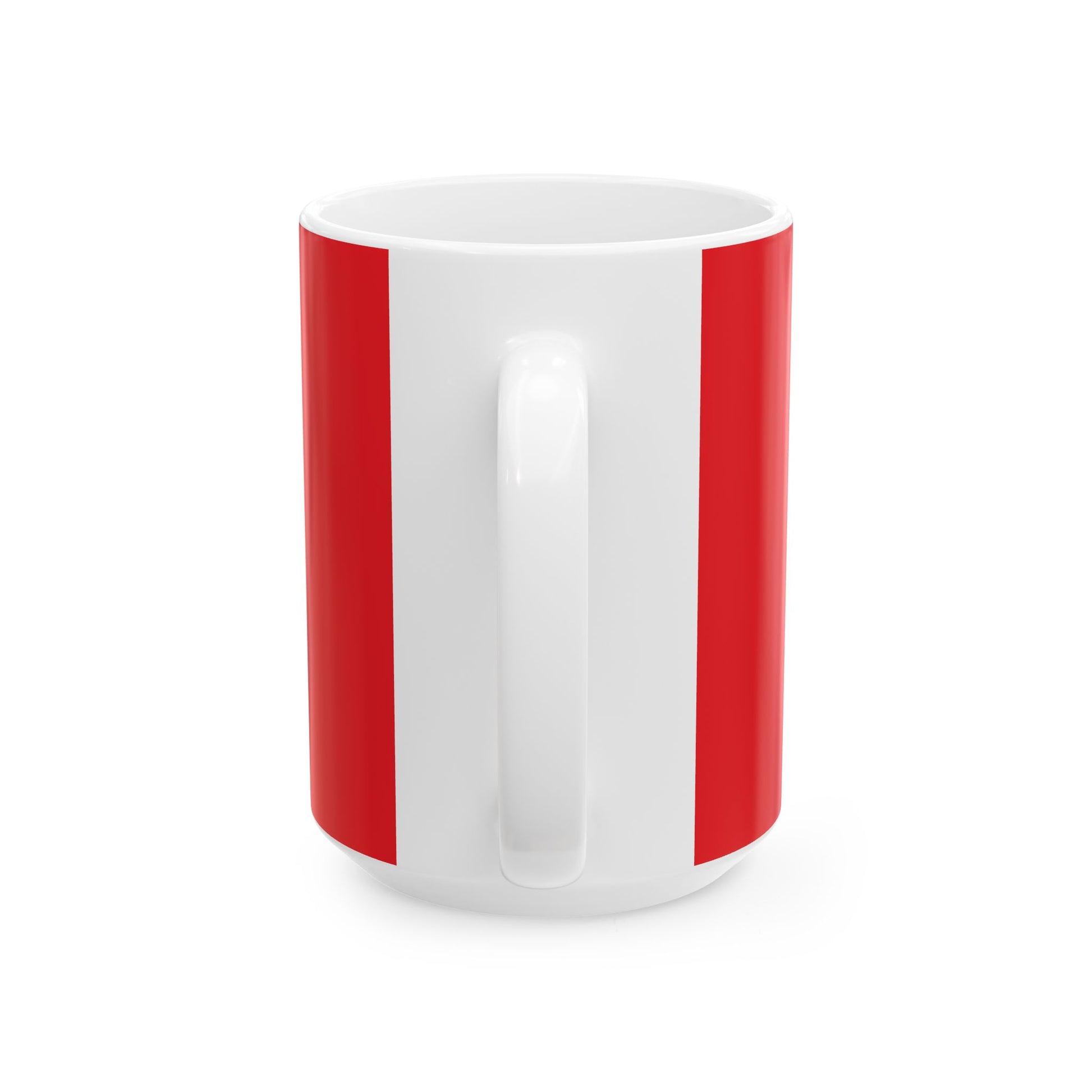 Diamond Dot Retro Ceramic Mug, (11oz, 15oz) - snazzymerch