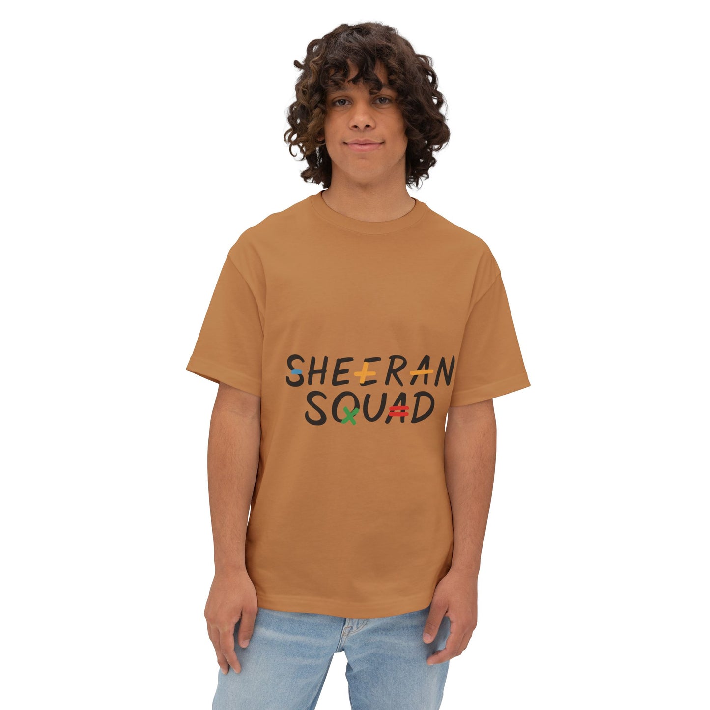 Sheeran Squad Oversized Boxy Tee | SnazzyMerch