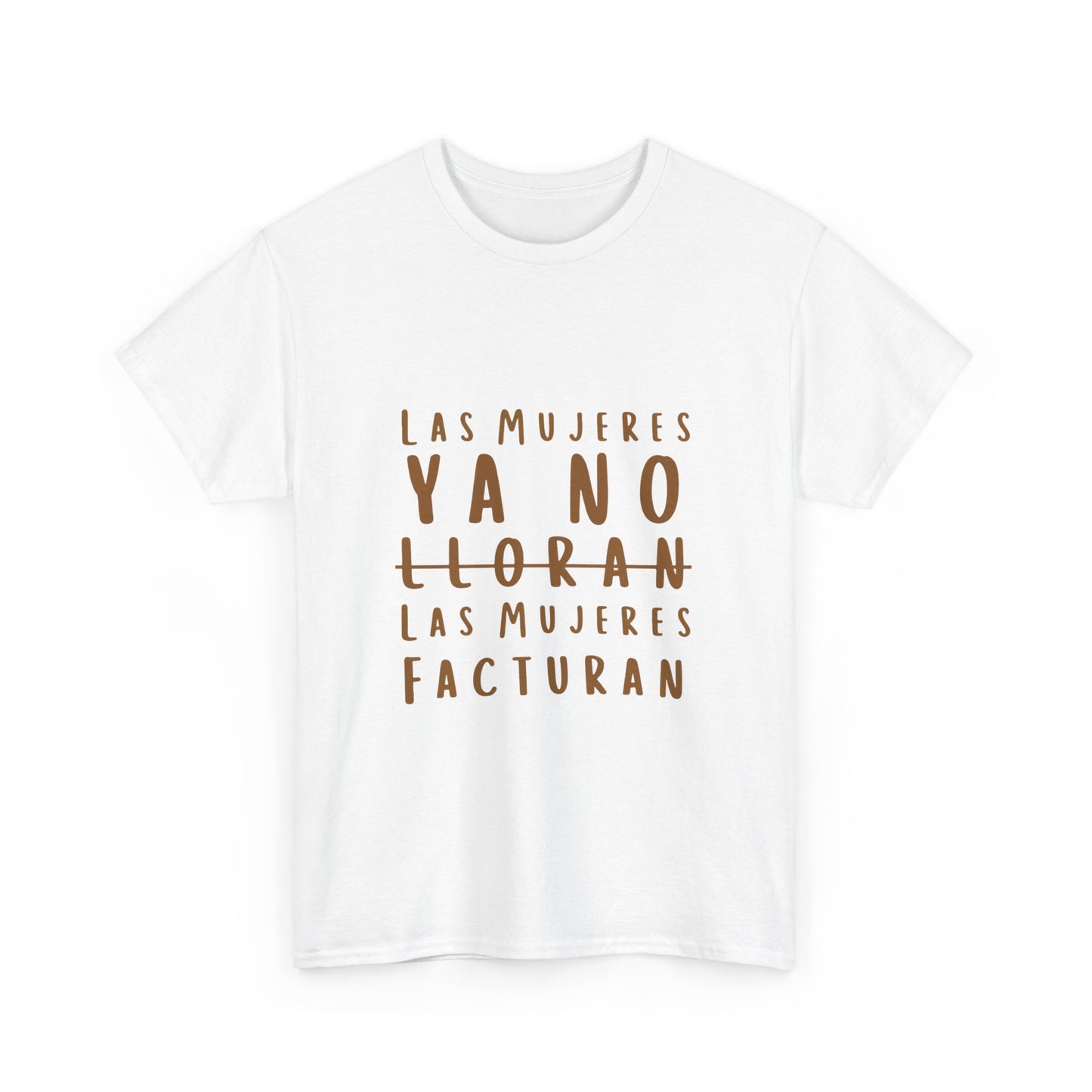 Hustle Over Tears Unisex Heavy cotton tee Printify