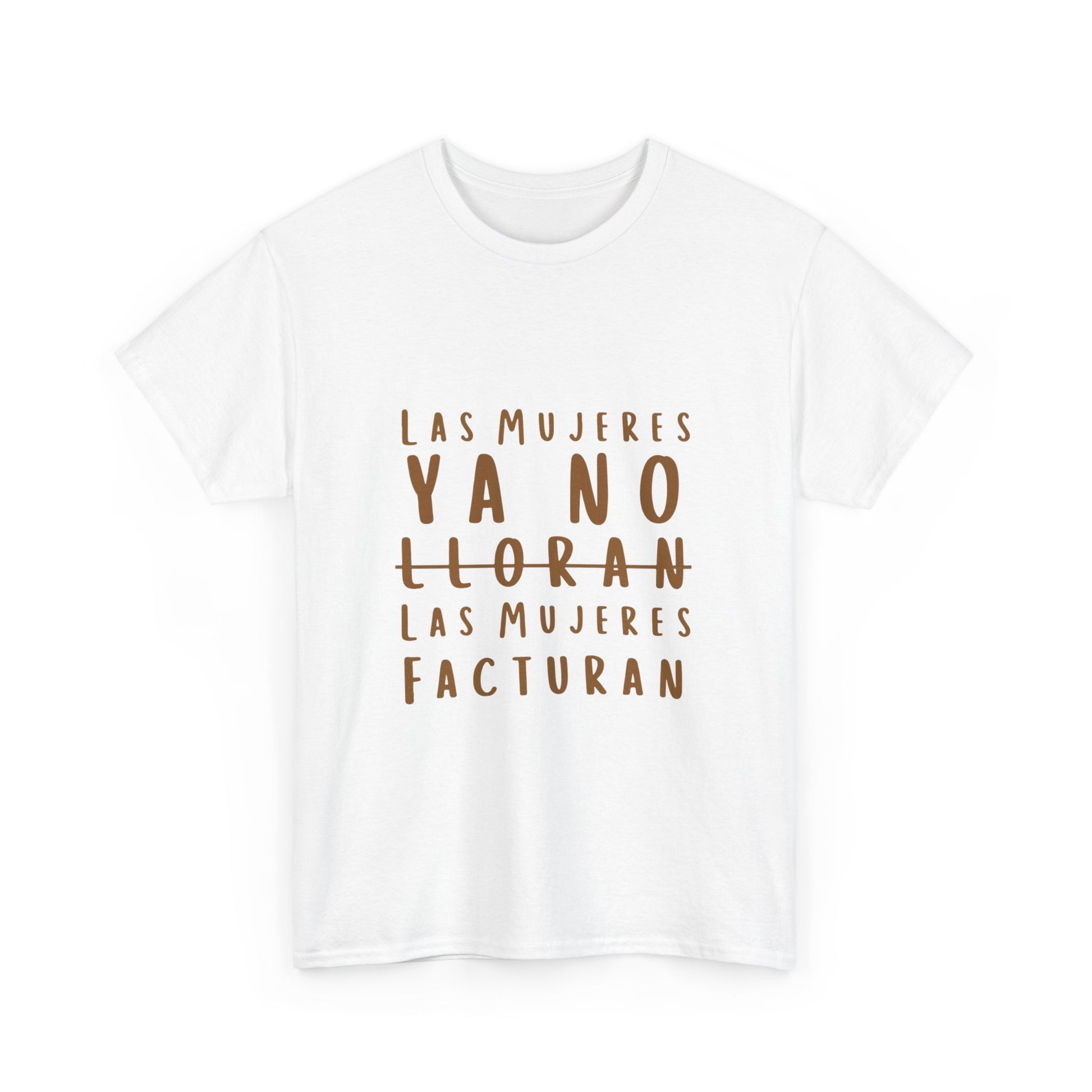 Hustle Over Tears Unisex Heavy cotton tee Printify