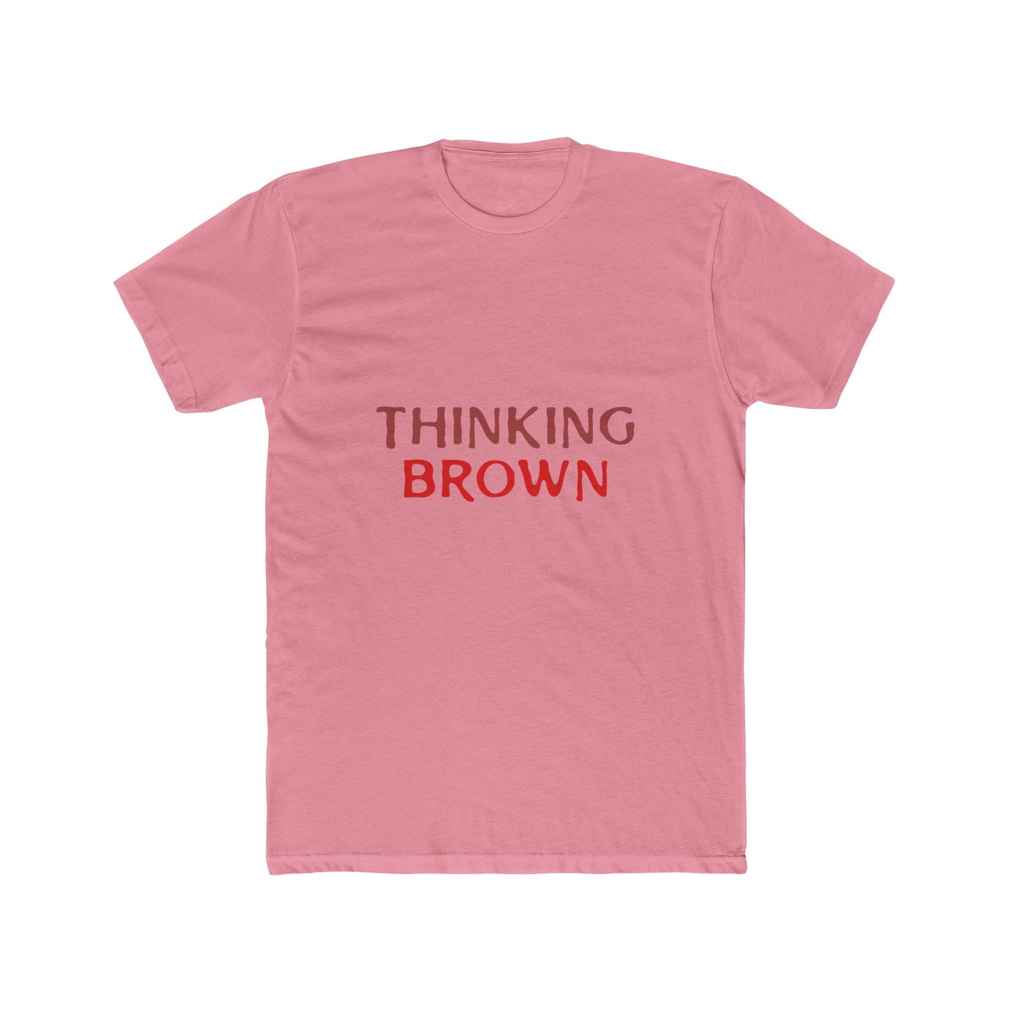Thinking Bold Text Unisex Cotton Tee - snazzymerch