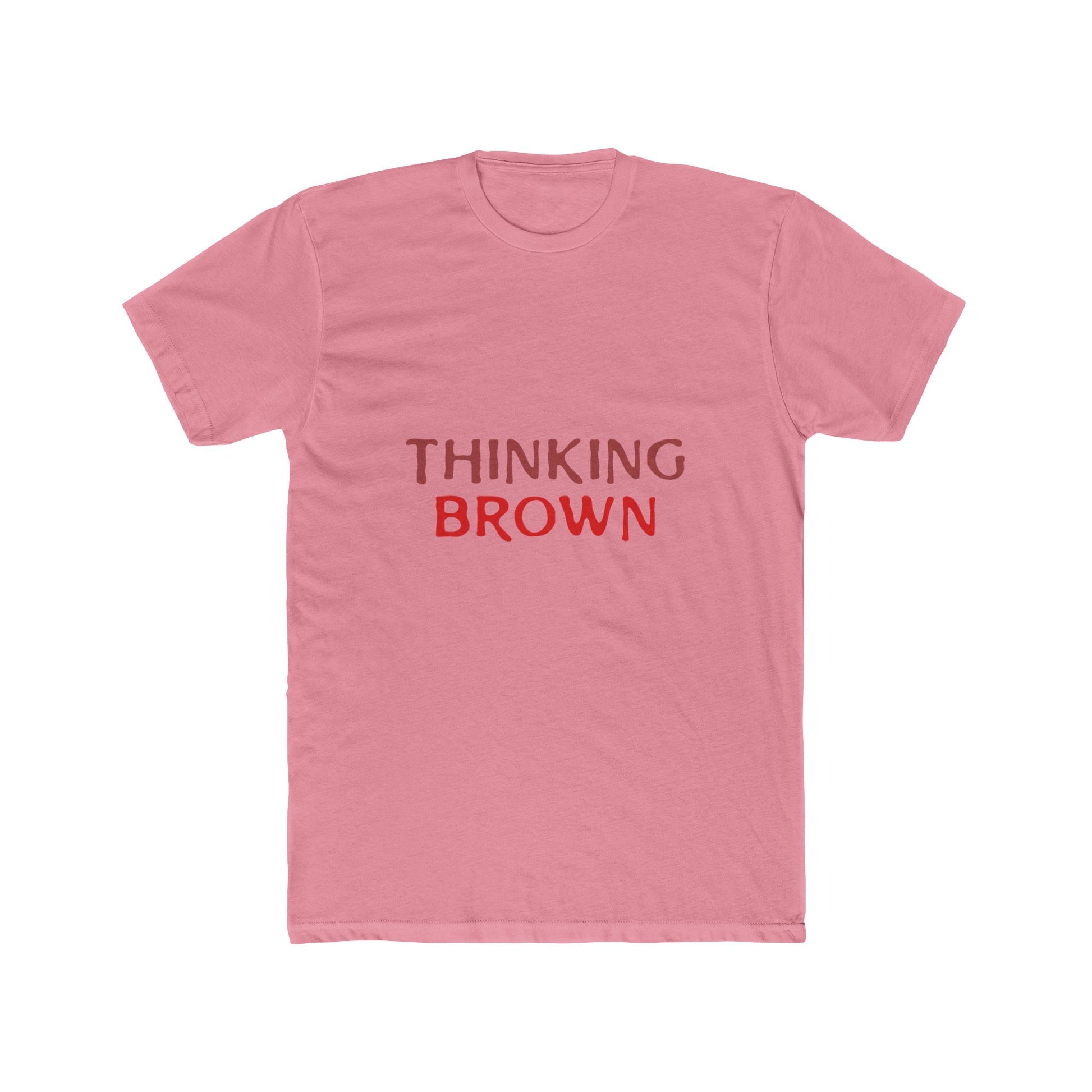 Thinking Bold Text Unisex Cotton Tee - snazzymerch