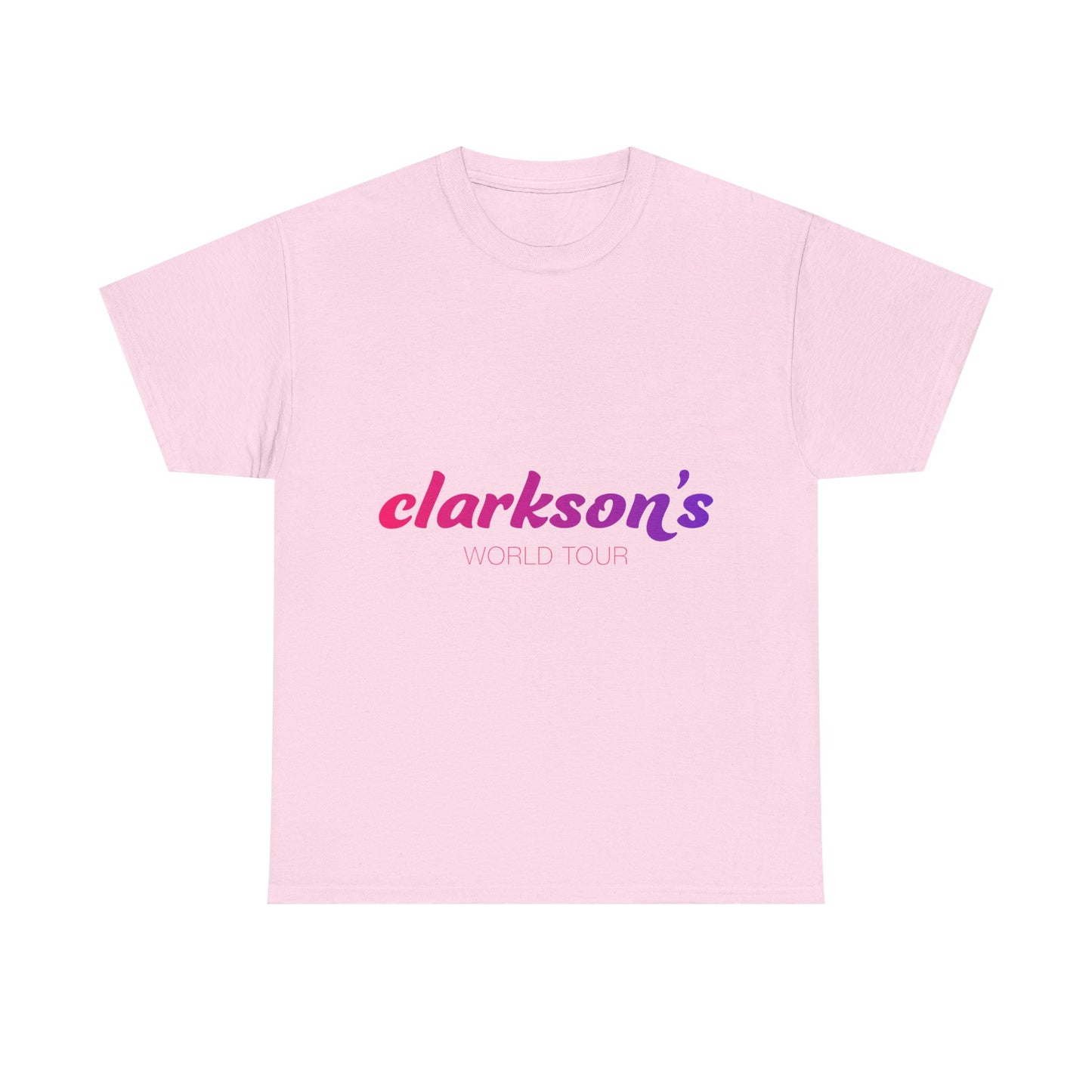 Tour Dreams Gradient Unisex Heavy cotton tee Printify