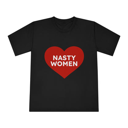 Nasty Women Heart - Unisex Classic Crewneck T-shirt Printify