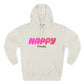 Happy Times Gradient Three-Panel Fleece Hoodie - snazzymerch