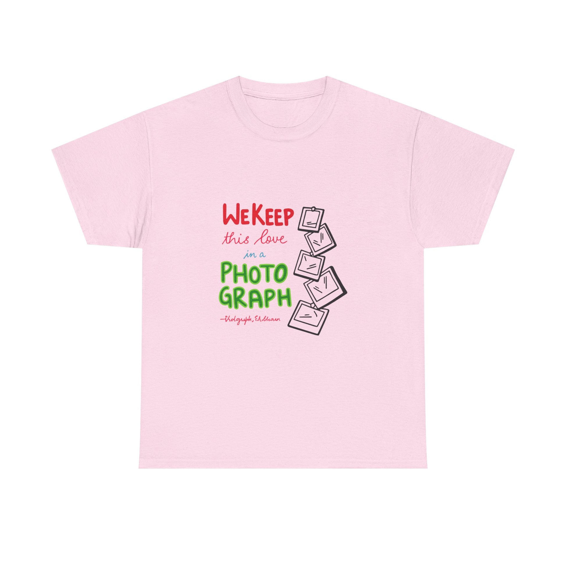 White Paw Print Unisex Heavy Cotton Tee Printify