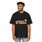 Smiley Army Vibe Men's Heavy Oversized Tee - snazzymerch