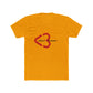 Minimal Heart Symbol Unisex Cotton Tee - snazzymerch