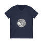 Muse Silhouette Unisex Jersey Short Sleeve V-Neck Tee - snazzymerch