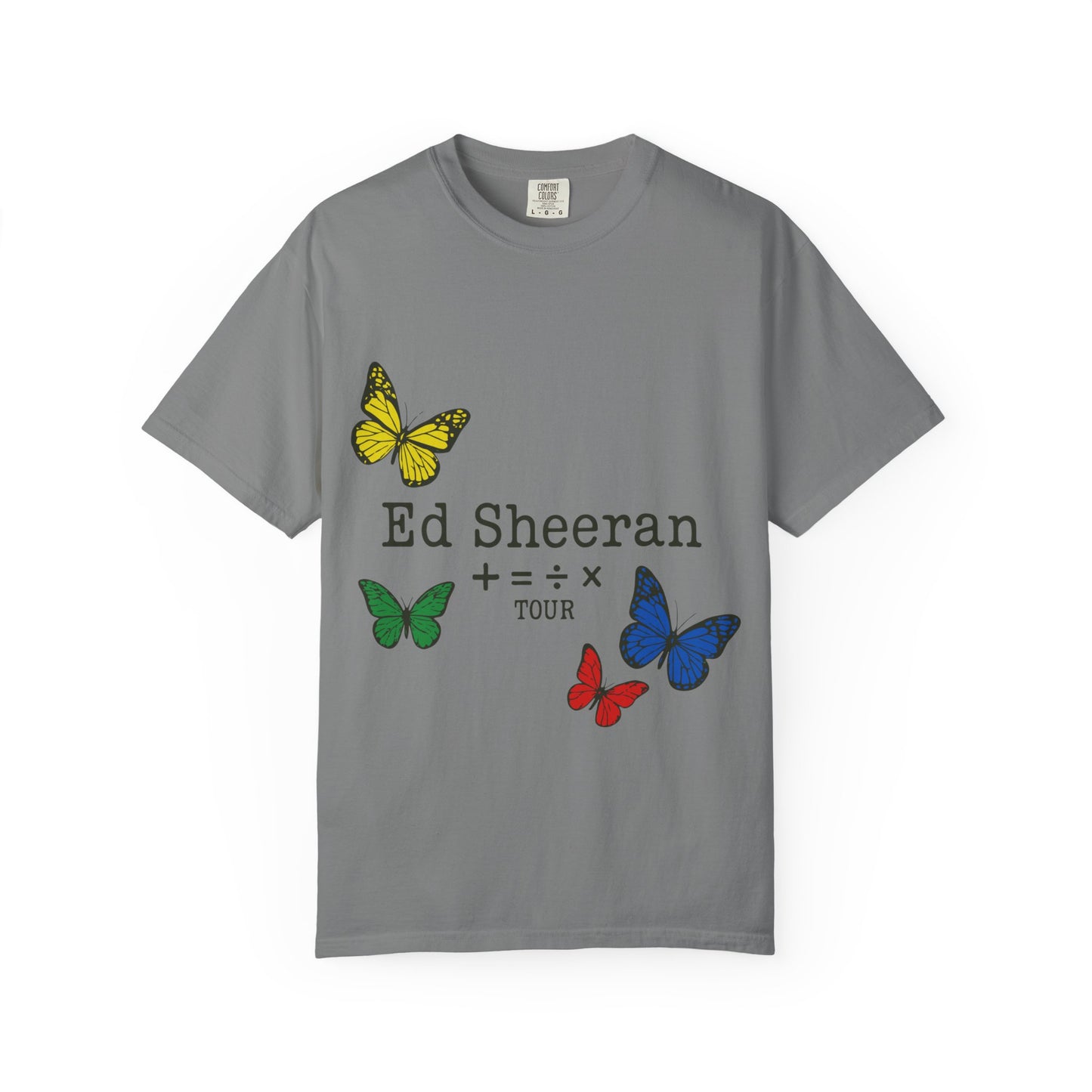 Ed Sheeran Butterfly Dyed T-Shirt | Vintage Fit