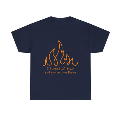 Flame Unisex Heavy Cotton Tee - snazzymerch