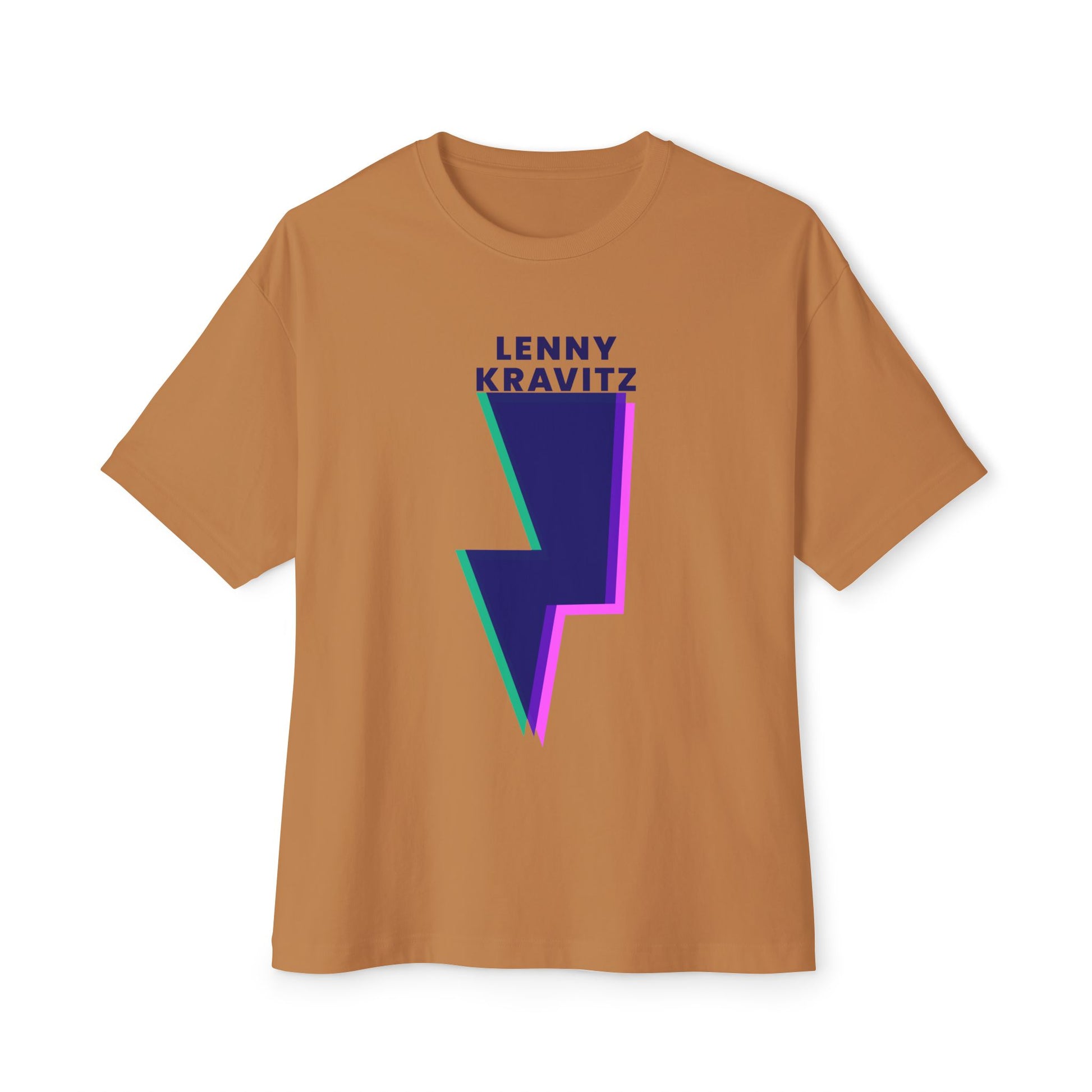 Layered Bolt Vibe Unisex Oversized Boxy tee Printify