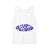 Olivia Rodrigo Wavy Text-Dyed Tank Top Printify