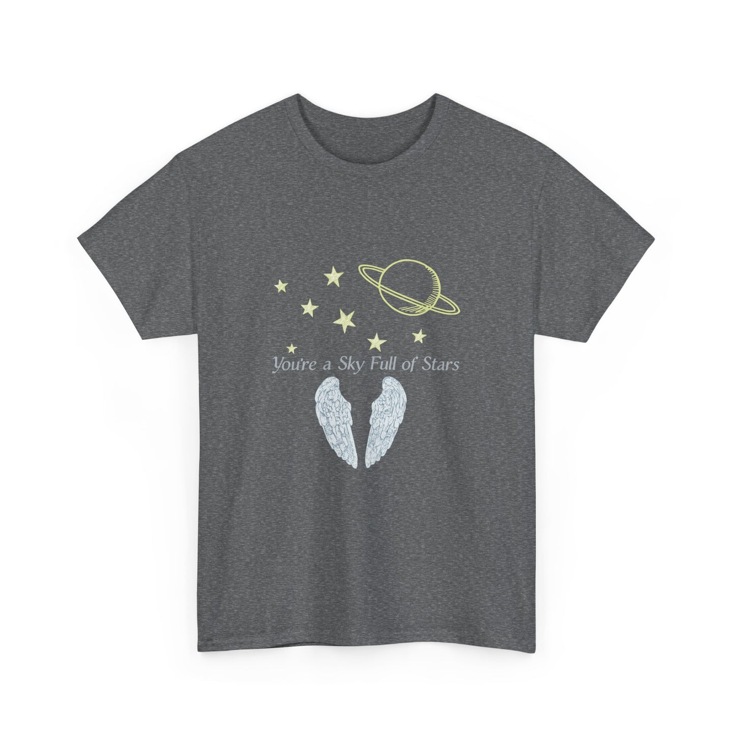 Starry Sky Wings Unisex Cotton Tee Printify