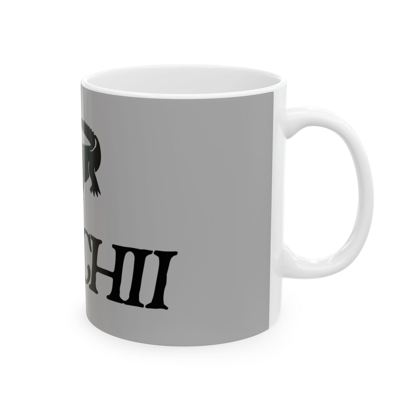 Red Typography Ceramic Mug, (11oz, 15oz) - snazzymerch