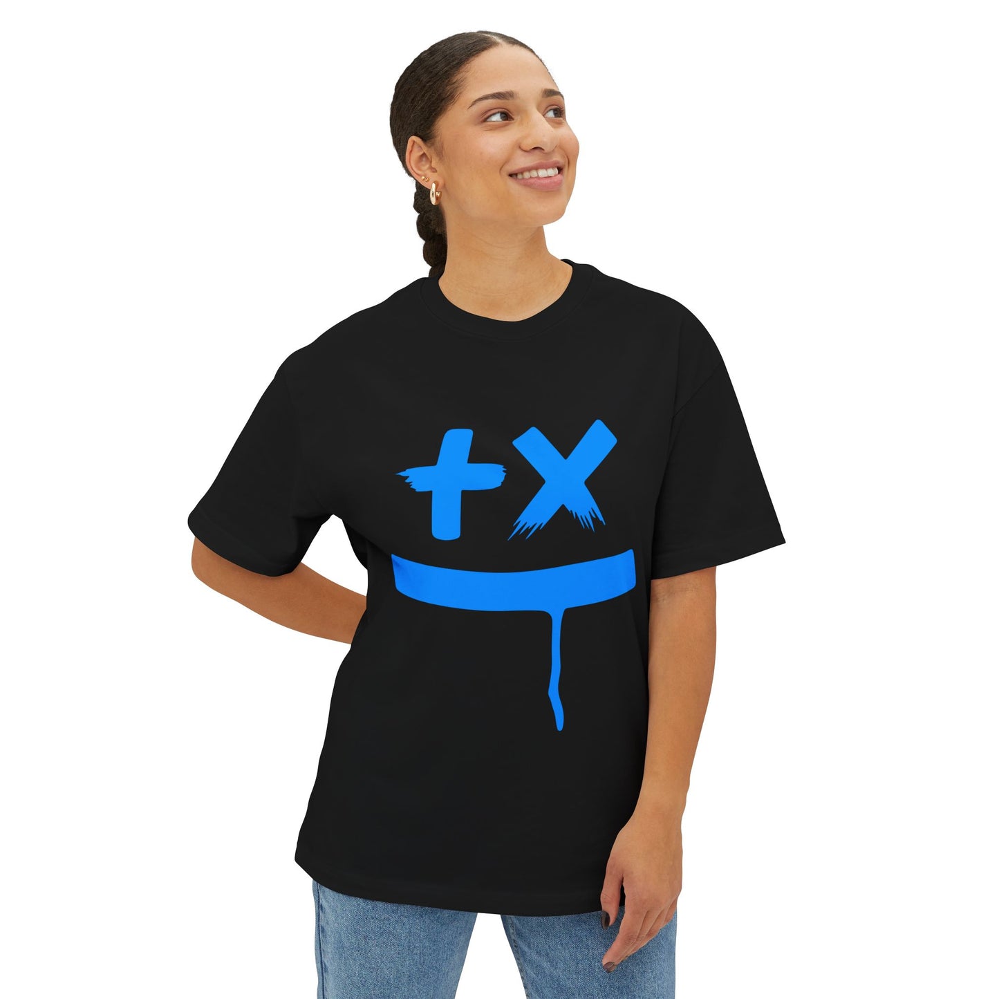 Oversized Boxy Tee | Ed Sheeran Smiley Edition